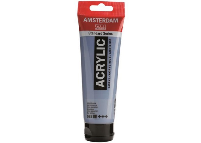 Talens amsterdam ακρυλικό χρώμα 562 grey blue 120ml