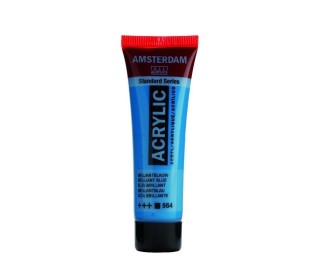 Talens amsterdam ακρυλικό χρώμα 564 brilliant blue 120ml
