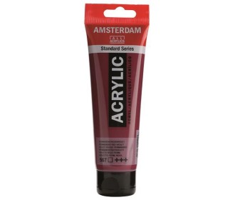 Talens amsterdam ακρυλικό χρώμα 567 perm. red violet 120ml