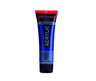Talens amsterdam ακρυλικό χρώμα 570 phthalo blue 120ml