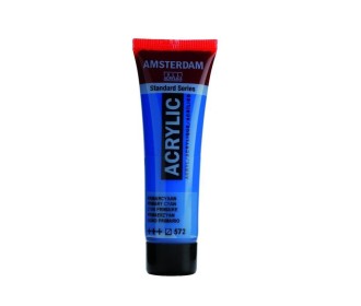 Talens amsterdam ακρυλικό χρώμα 572 primary cyan 120ml