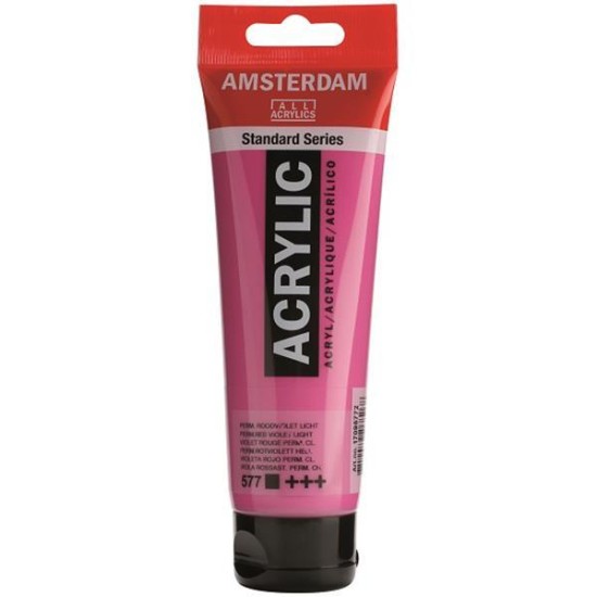 Talens amsterdam ακρυλικό χρώμα 577 perm. red violet L 120ml Talens amsterdam ακρυλικό χρώμα 577 perm. red violet L 120ml