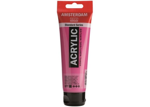 Talens amsterdam ακρυλικό χρώμα 577 perm. red violet L 120ml