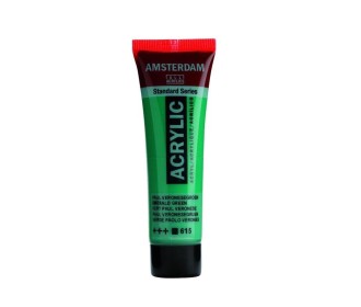 Talens amsterdam ακρυλικό χρώμα 615 emerald green 120ml Talens amsterdam ακρυλικό χρώμα 615 emerald green 120ml