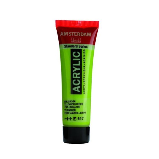 Talens amsterdam ακρυλικό χρώμα 617 yellowish green 120ml Talens amsterdam ακρυλικό χρώμα 617 yellowish green 120ml
