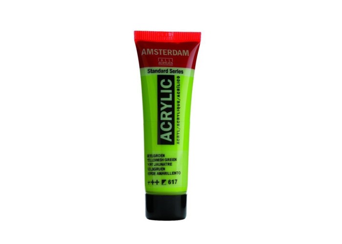 Talens amsterdam ακρυλικό χρώμα 617 yellowish green 120ml Talens amsterdam ακρυλικό χρώμα 617 yellowish green 120ml