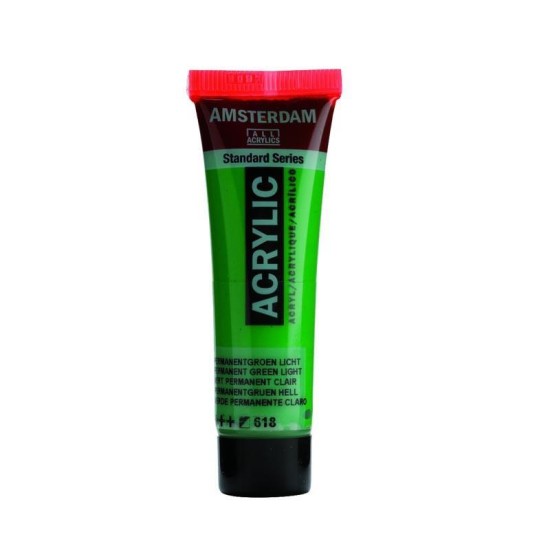 Talens amsterdam ακρυλικό χρώμα 618 permanet green l 120ml Talens amsterdam ακρυλικό χρώμα 618 permanet green l 120ml