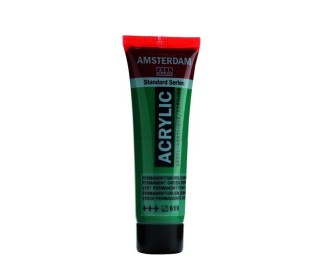 Talens amsterdam ακρυλικό χρώμα 619 permanent green d 120ml