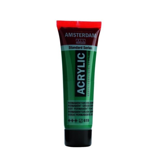 Talens amsterdam ακρυλικό χρώμα 619 permanent green d 120ml Talens amsterdam ακρυλικό χρώμα 619 permanent green d 120ml