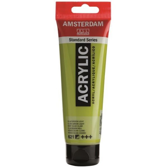 Talens amsterdam ακρυλικό χρώμα 621 olive green L 120ml Talens amsterdam ακρυλικό χρώμα 621 olive green L 120ml