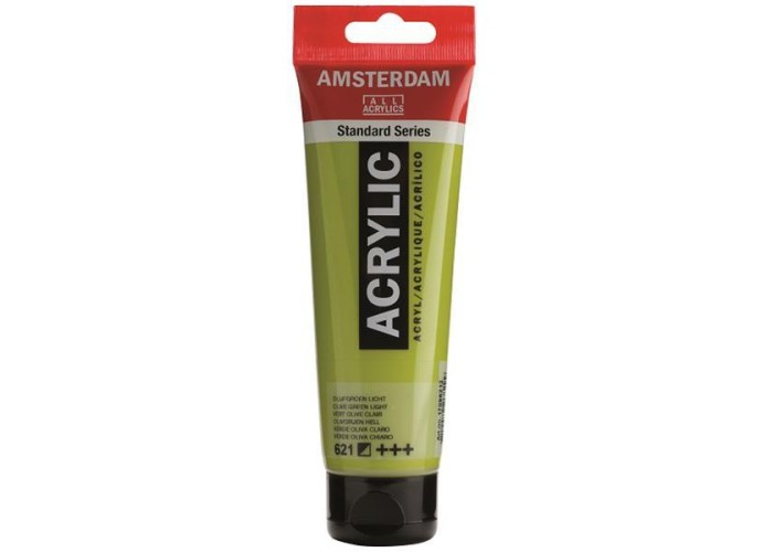 Talens amsterdam ακρυλικό χρώμα 621 olive green L 120ml