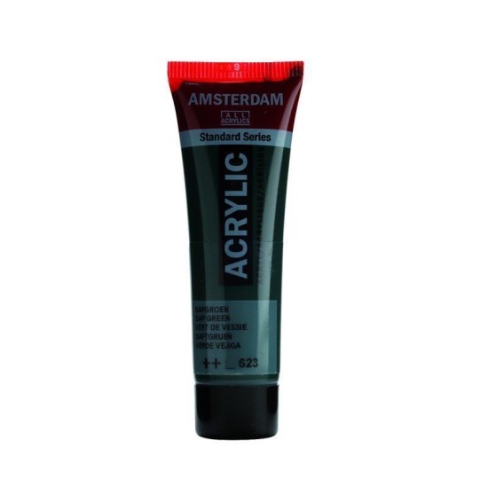 Talens amsterdam ακρυλικό χρώμα 623 sap green 120ml Talens amsterdam ακρυλικό χρώμα 623 sap green 120ml