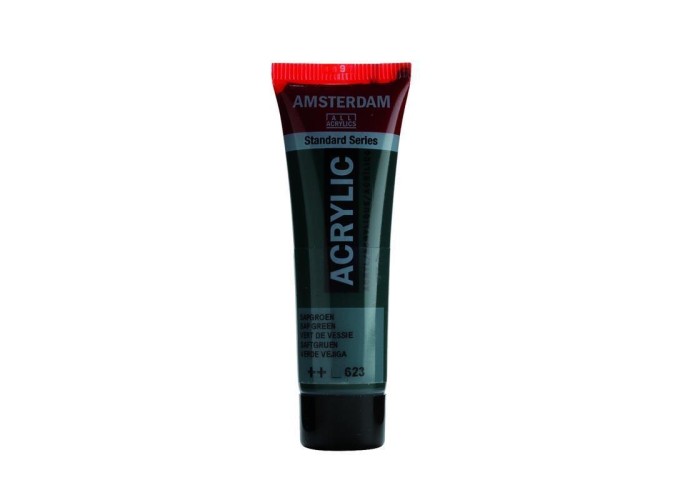 Talens amsterdam ακρυλικό χρώμα 623 sap green 120ml