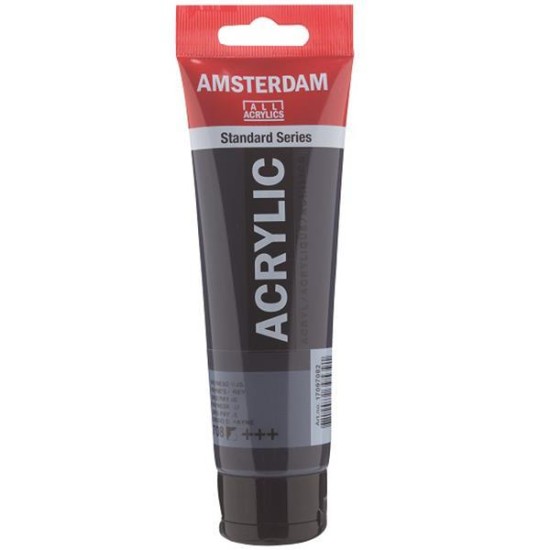 Talens amsterdam ακρυλικό χρώμα 708 paynes grey 120ml Talens amsterdam ακρυλικό χρώμα 708 paynes grey 120ml