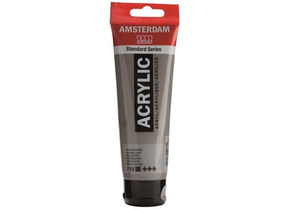 Talens amsterdam ακρυλικό χρώμα 710 neutral grey 120ml