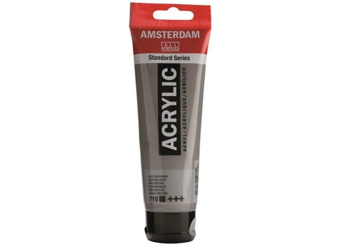 Talens amsterdam ακρυλικό χρώμα 710 neutral grey 120ml