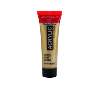 Talens amsterdam ακρυλικό χρώμα 802 light gold 120ml