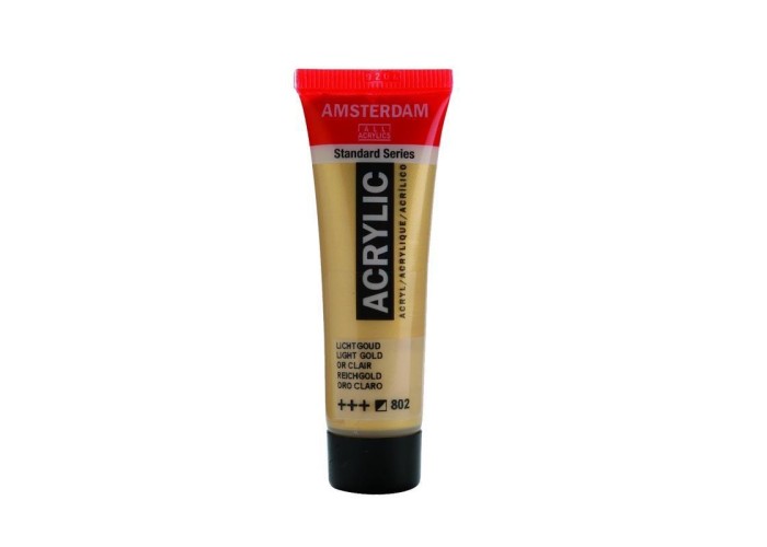 Talens amsterdam ακρυλικό χρώμα 802 light gold 120ml Talens amsterdam ακρυλικό χρώμα 802 light gold 120ml