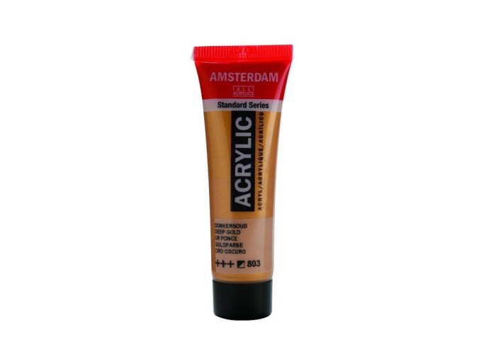 Talens amsterdam ακρυλικό χρώμα 803 deep gold 120ml Talens amsterdam ακρυλικό χρώμα 803 deep gold 120ml
