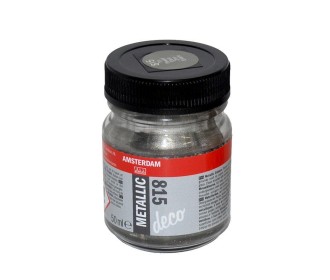 Talens amsterdam μεταλλικό χρώμα pewter 50ml (815)