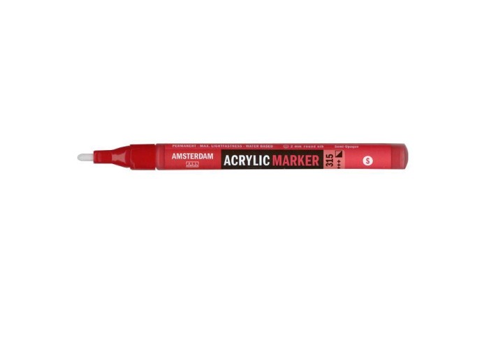 Talens amsterdam marker 315 pyrrole red small Talens amsterdam marker 315 pyrrole red small