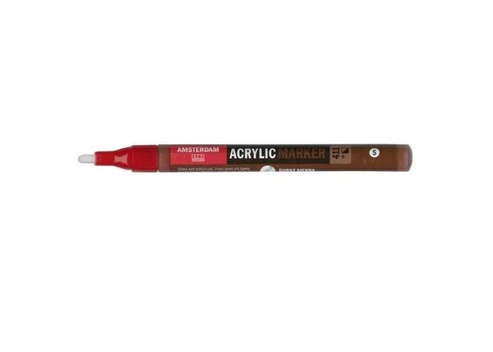 Talens amsterdam marker 411 burnt sienna small