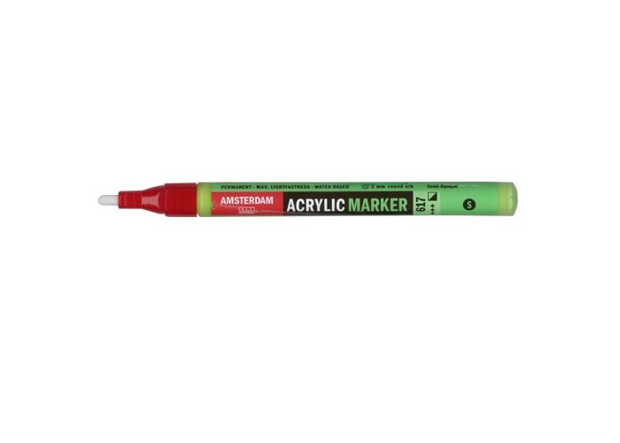 Talens amsterdam marker 617 yellowish green small