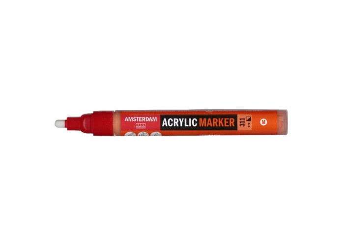 Talens amsterdam marker 311 vermillion medium Talens amsterdam marker 311 vermillion medium