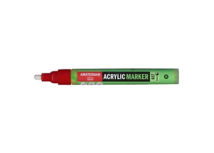 Talens amsterdam marker 617 yellowish green medium