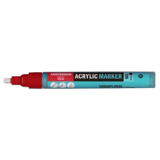 Talens amsterdam marker 661 turquoise green medium Talens amsterdam marker 661 turquoise green medium