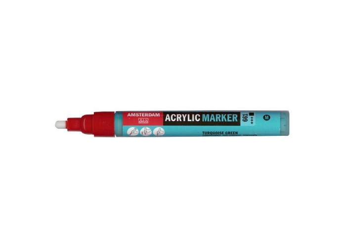 Talens amsterdam marker 661 turquoise green medium