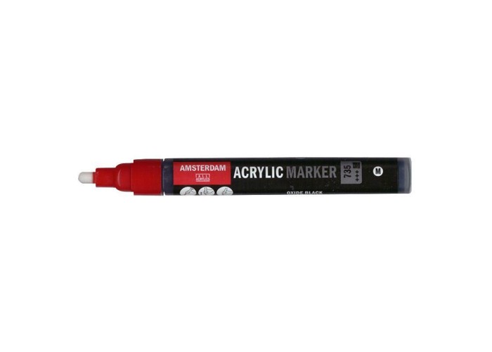 Talens amsterdam marker 735 oxide black medium Talens amsterdam marker 735 oxide black medium