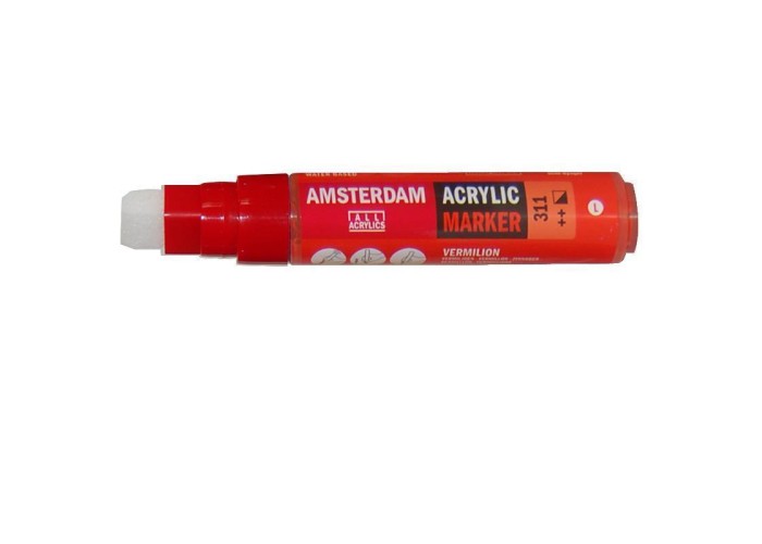 Talens amsterdam marker 311 vermillion large Talens amsterdam marker 311 vermillion large
