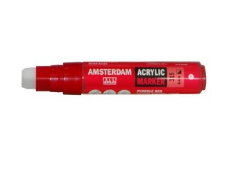 Talens amsterdam marker 315 pyrrole red large