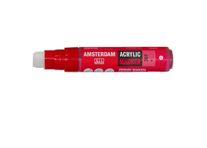 Talens amsterdam marker 369 prim. magenta lagre
