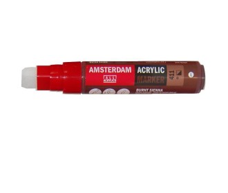 Talens amsterdam marker 411 burnt sienna large