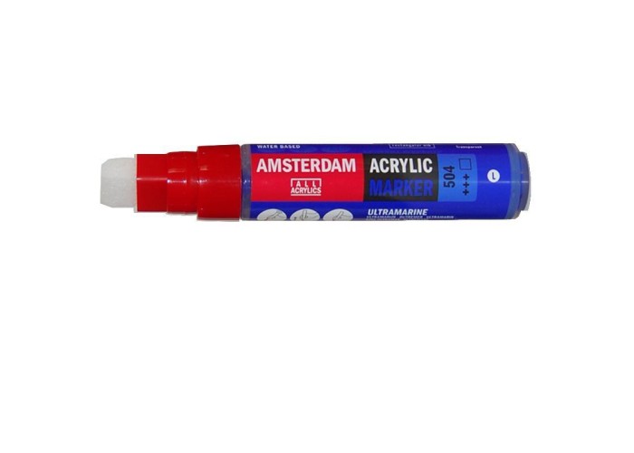 Talens amsterdam marker 504 ultramarine large