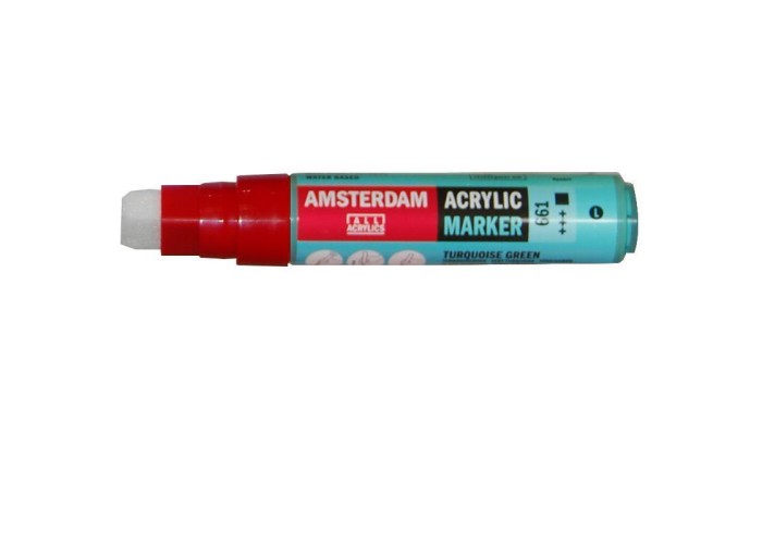 Talens amsterdam marker 661 turquoise green large Talens amsterdam marker 661 turquoise green large