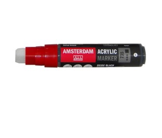 Talens amsterdam marker 735 oxide black large