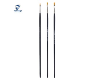 Talens van gogh σετ 3 πινέλα πλακέ Νο 2,4,6 Talens van gogh σετ 3 πινέλα πλακέ Νο 2,4,6
