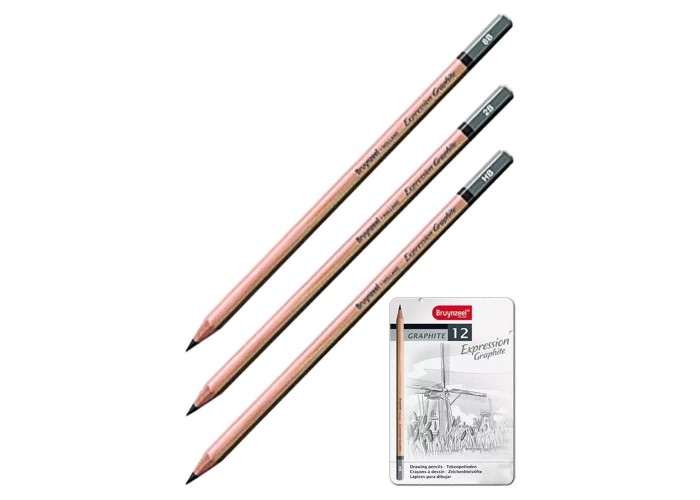 Talens bruynzeel σετ 12 μολύβια σχεδίου σε μεταλλική κασετίνα Talens bruynzeel σετ 12 μολύβια σχεδίου σε μεταλλική κασετίνα