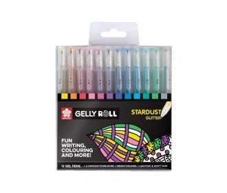 Stardust στυλό gel σετ 12τεμ.