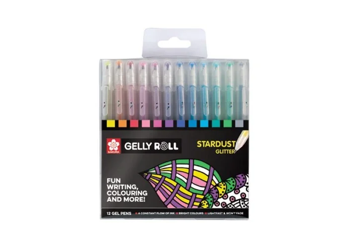 Stardust στυλό gel σετ 12τεμ.