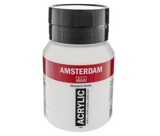 Talens amsterdam ακρυλικό χρώμα 105 titanium white 500ml