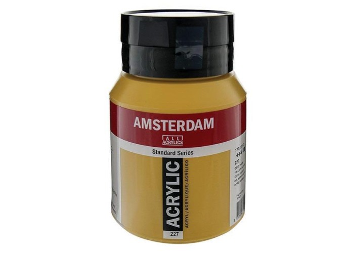 Talens amsterdam ακρυλικό χρώμα 227 yellow ochre 500ml