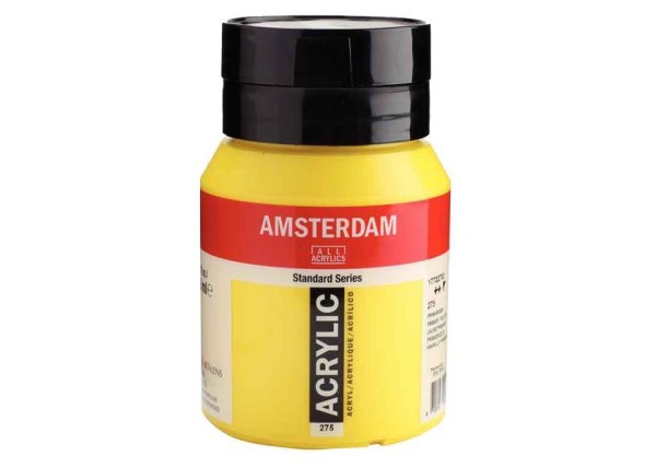 Talens amsterdam ακρυλικό χρώμα 275 primary yellow 500ml