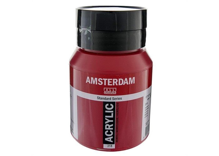 Talens amsterdam ακρυλικό χρώμα 318 carmine 500ml Talens amsterdam ακρυλικό χρώμα 318 carmine 500ml