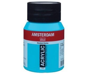 Talens amsterdam ακρυλικό χρώμα 522 turquoise blue 500ml