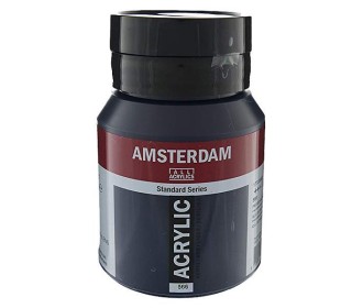 Talens amsterdam ακρυλικό χρώμα 566 prussian blue 500ml
