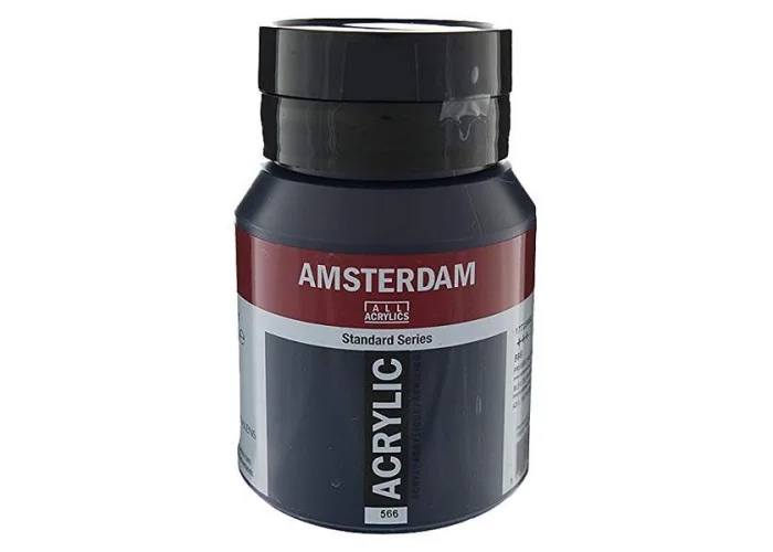 Talens amsterdam ακρυλικό χρώμα 566 prussian blue 500ml